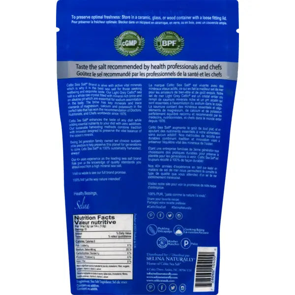 Light Grey Celtic Sea Salt® 8 oz