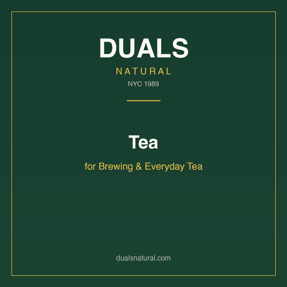 Tea for Brewing & Everyday Tea