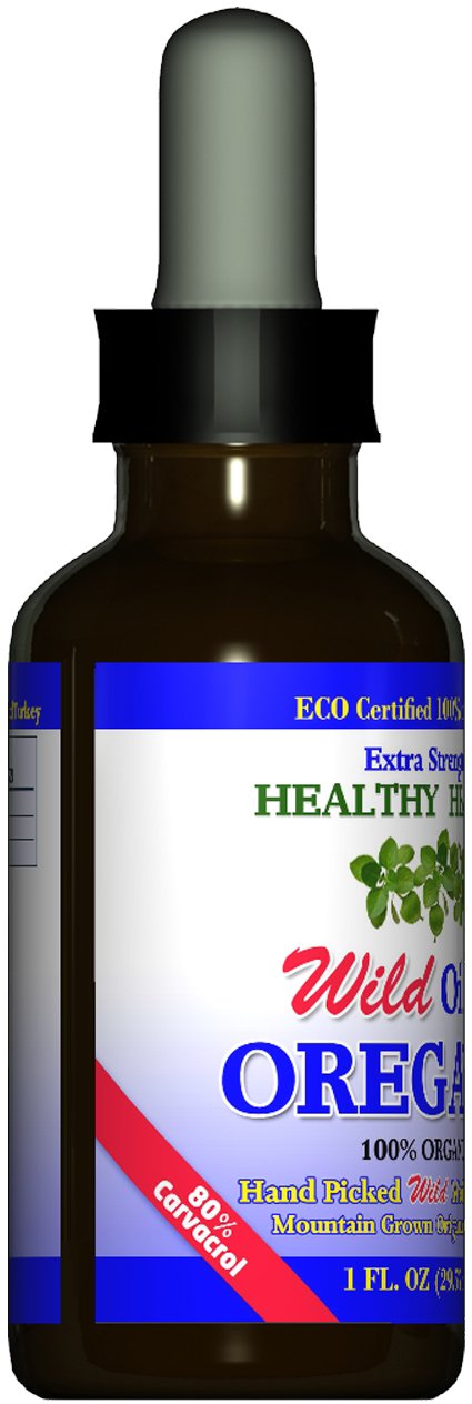 Oil of Oregano Wild Non GMO Turkish Mediterranean Extra Strength
