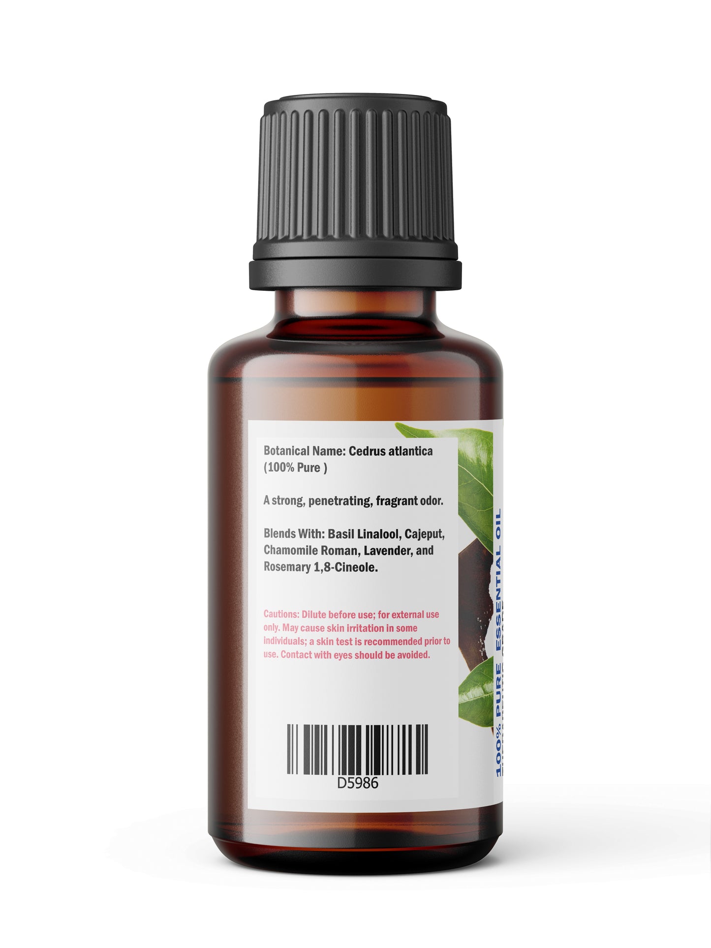 Cedarwood Atlas Essential Oil – Warm, Woody Base for Diffusers & Balms