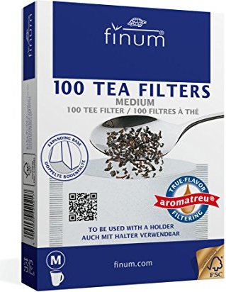 Finum 100 Tea Filters, Medium