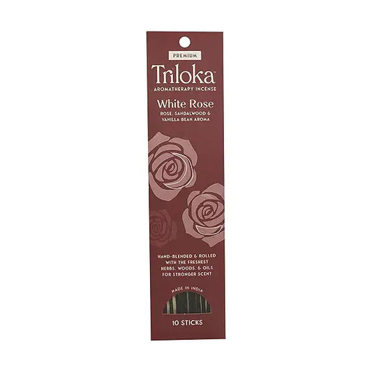 Triloka Premium White Rose Incense Sticks