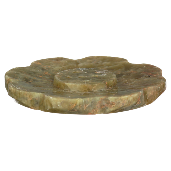 Triloka Mini Lotus Flower Soapstone Incense Holder
