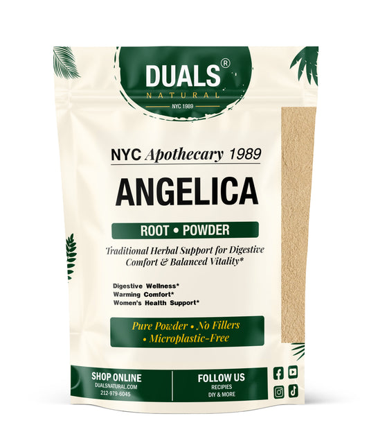 Angelica Root Powder for Digestion & Women's Wellness