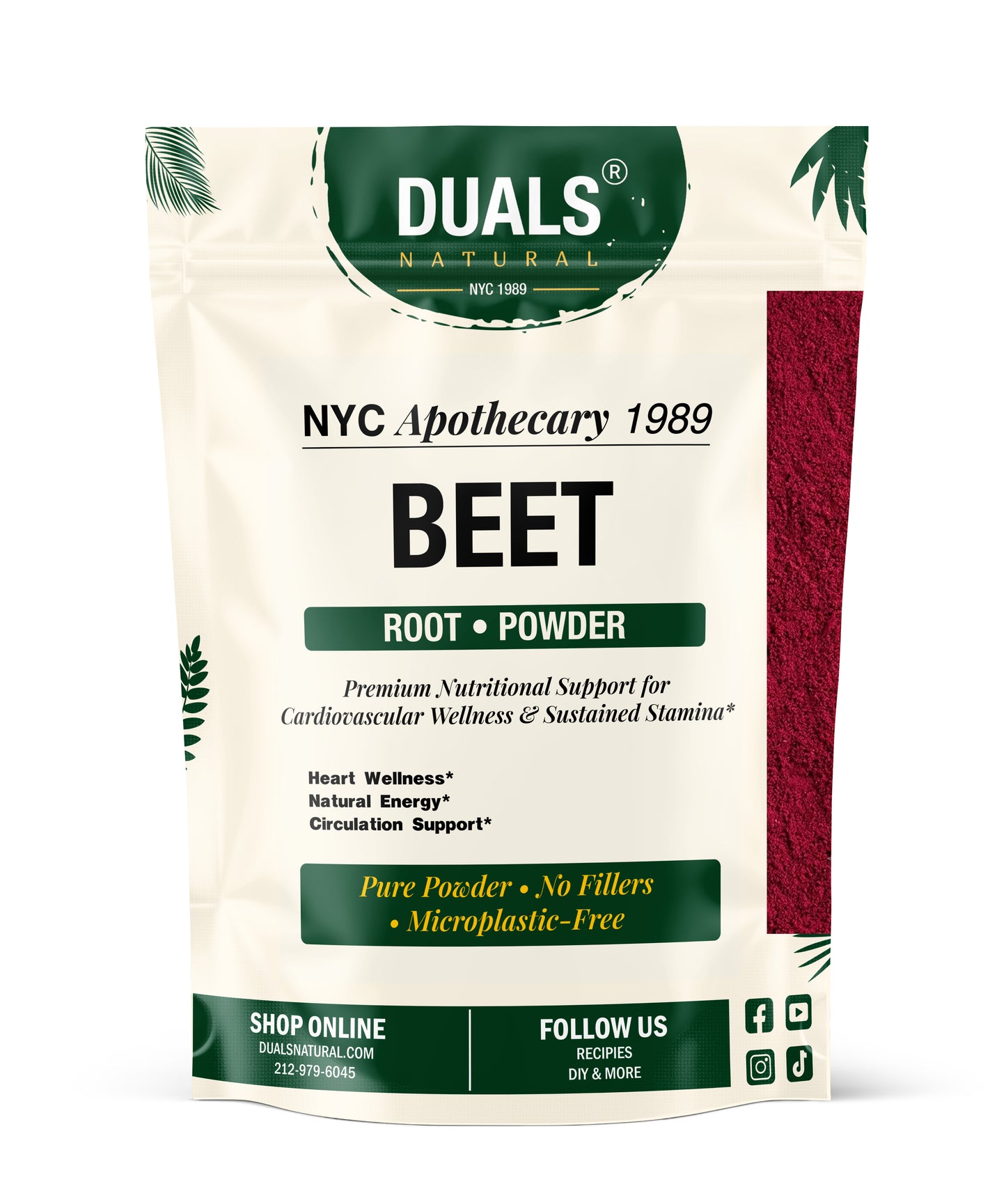 BEET ROOT POWDER for Energy & Smoothies