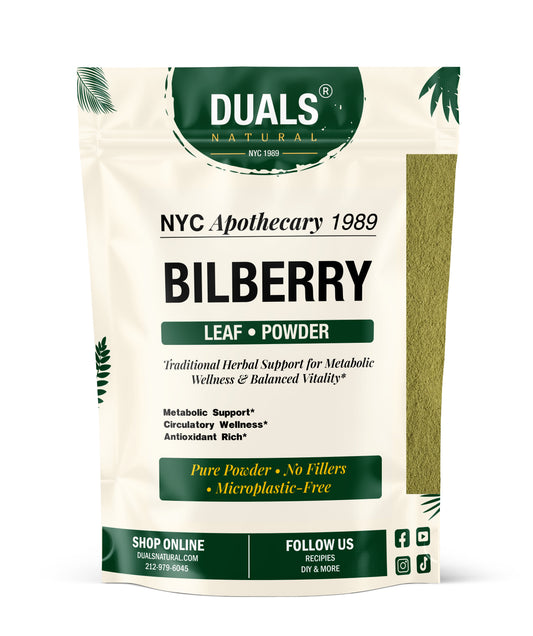 Bilberry Leaf Powder for Snacking & Recipes