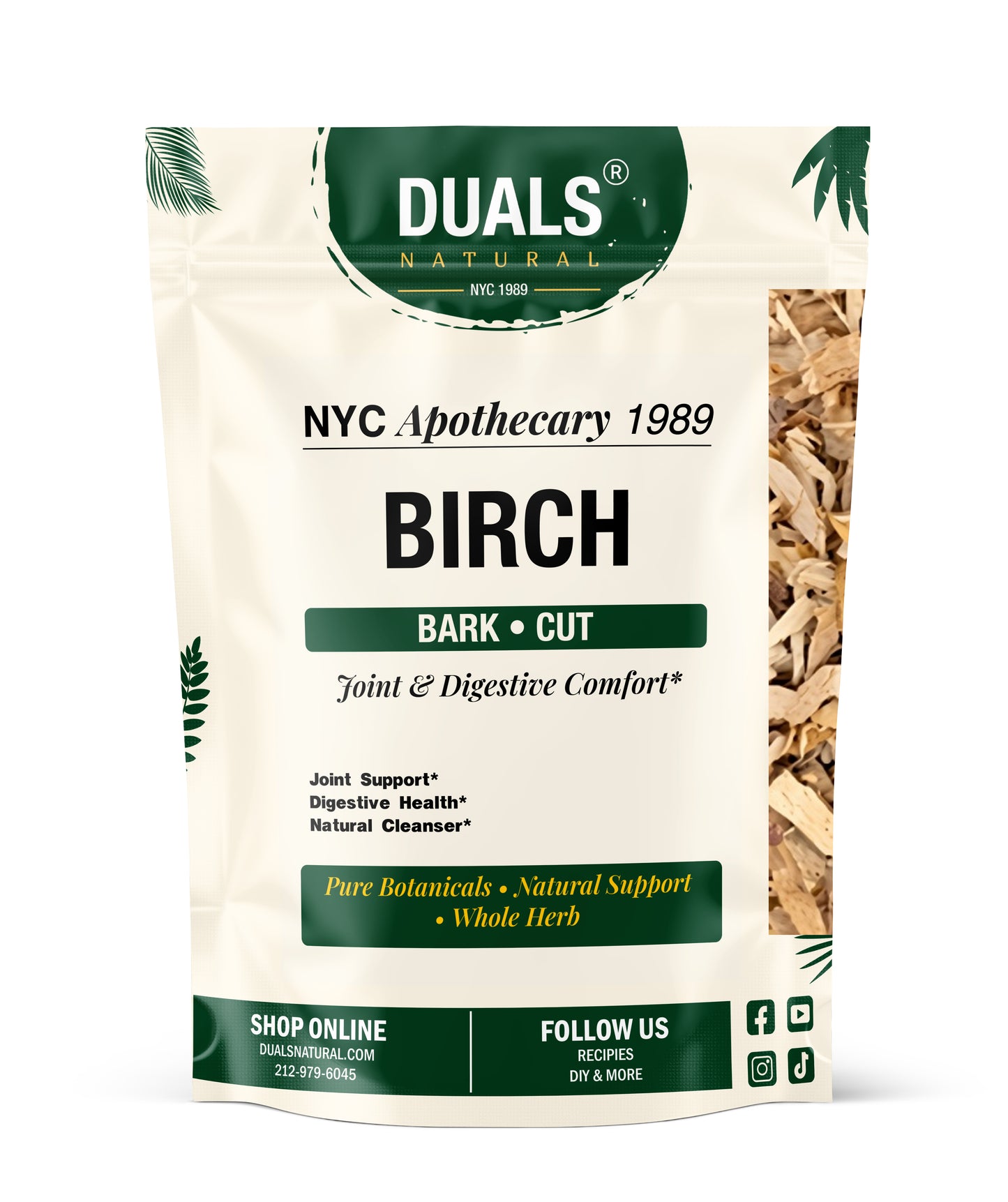 Birch Bark for Herbal Tea