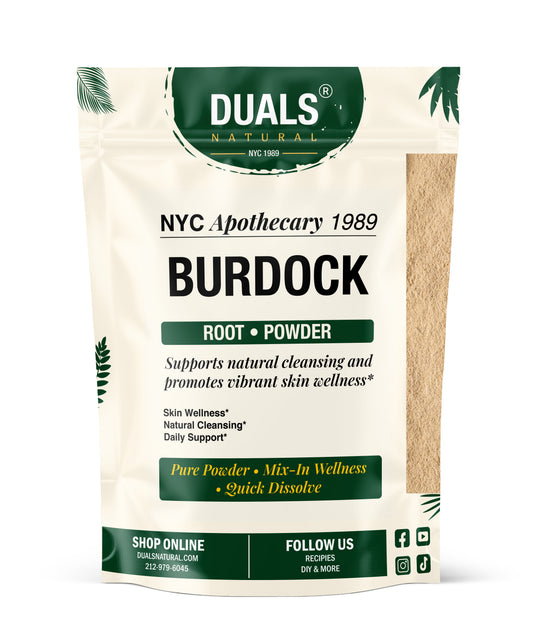 Burdock Root Powder for Liver & Skin Support