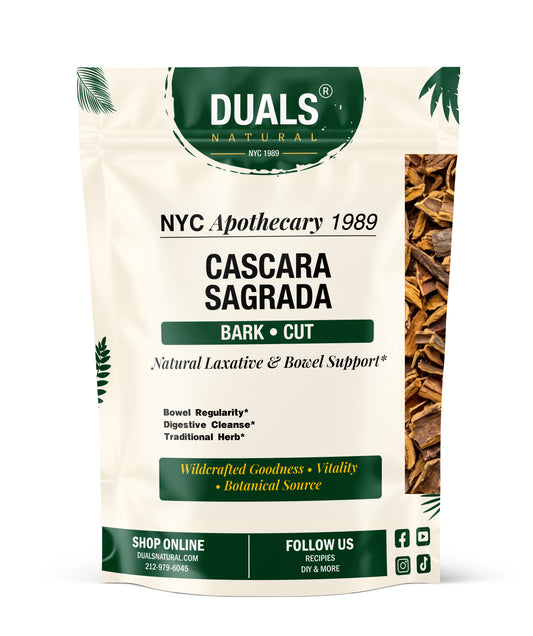 Cascara Sagrada Bark Cut for Herbal Tea
