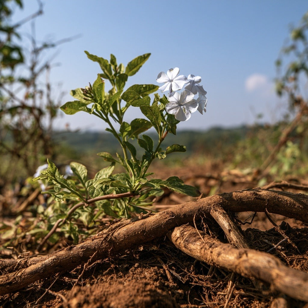 Chitrak Powder - Traditional Ayurvedic Herb for Herbal Tea