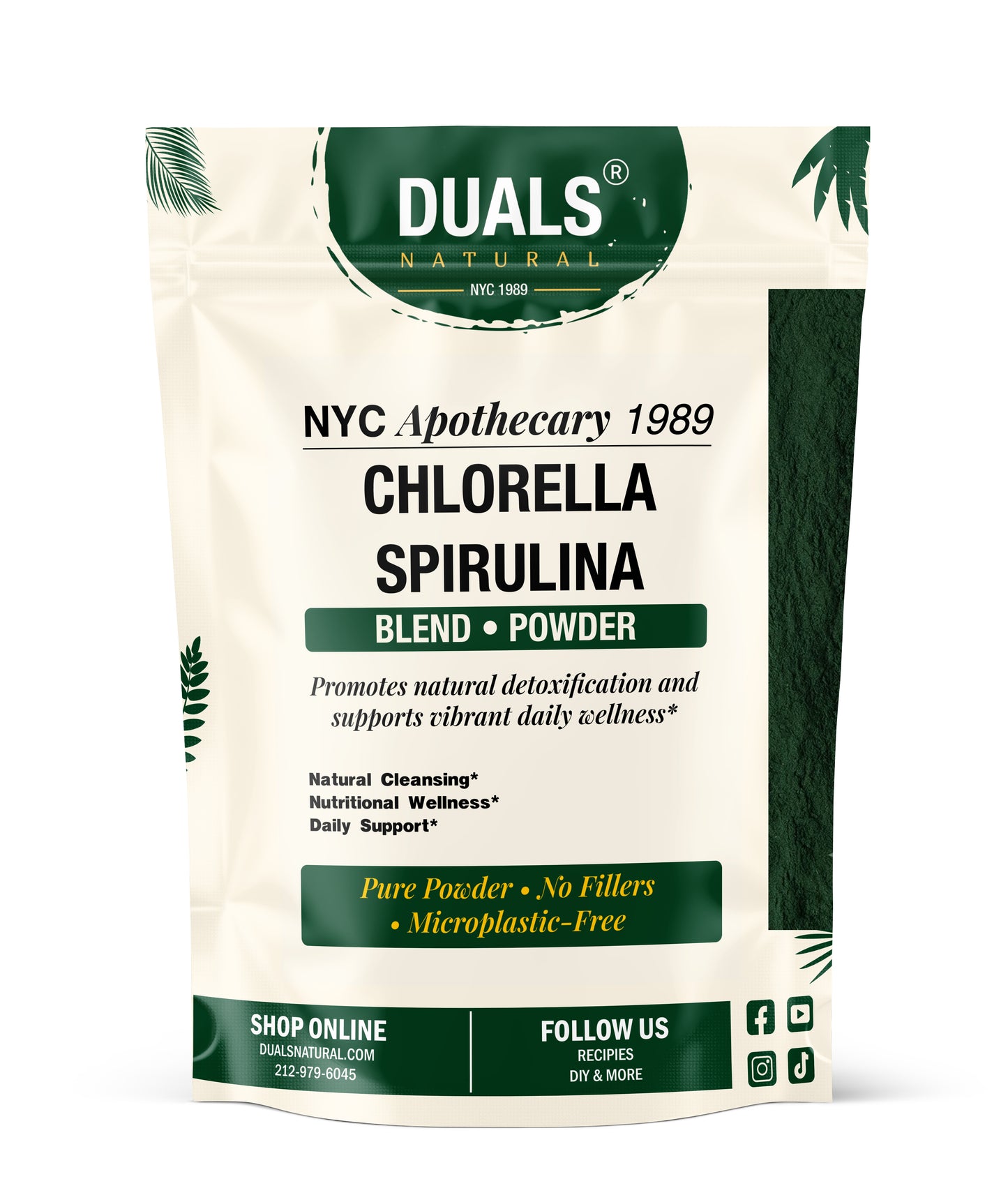 Chlorella Spirulina Blend for Nutrition & Energy Support
