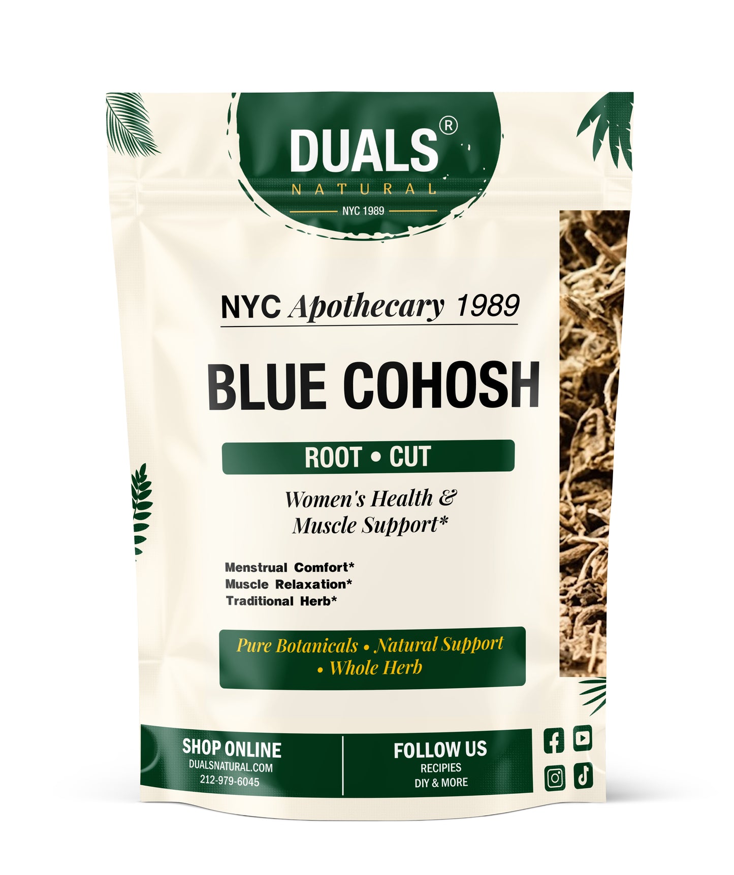 Blue Cohosh Root for Herbal Tea