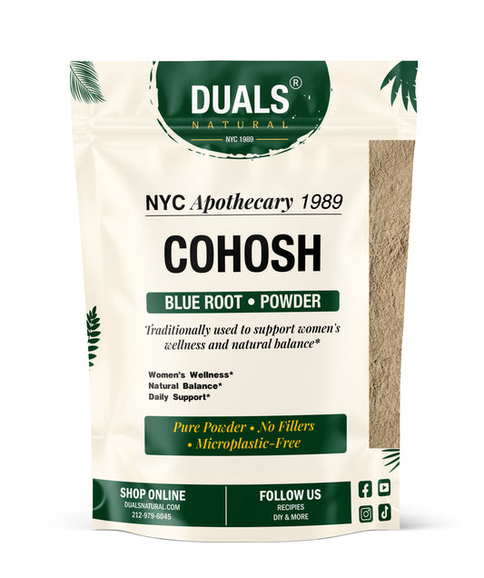 Blue Cohosh Root Powder for Herbal Tea