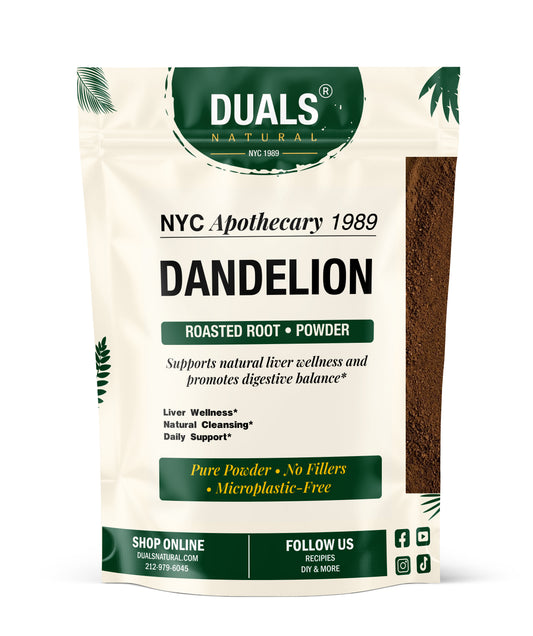 Dandelion Root Roasted Powder for Liver & Digestion Support