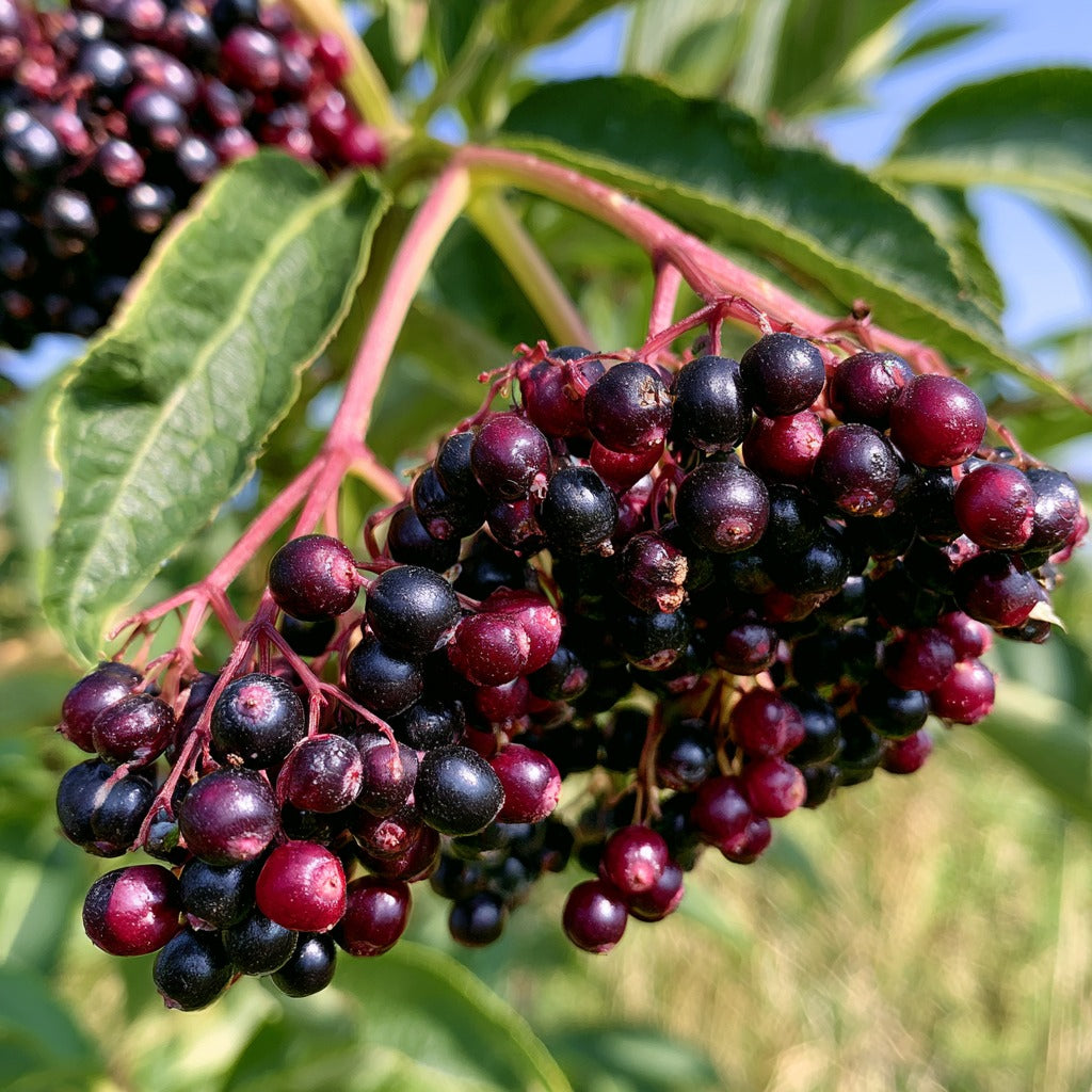 Elder Berry Powder for Snacking & Recipes