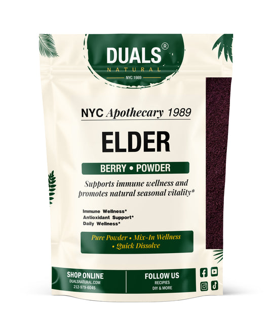 Elder Berry Powder for Snacking & Recipes