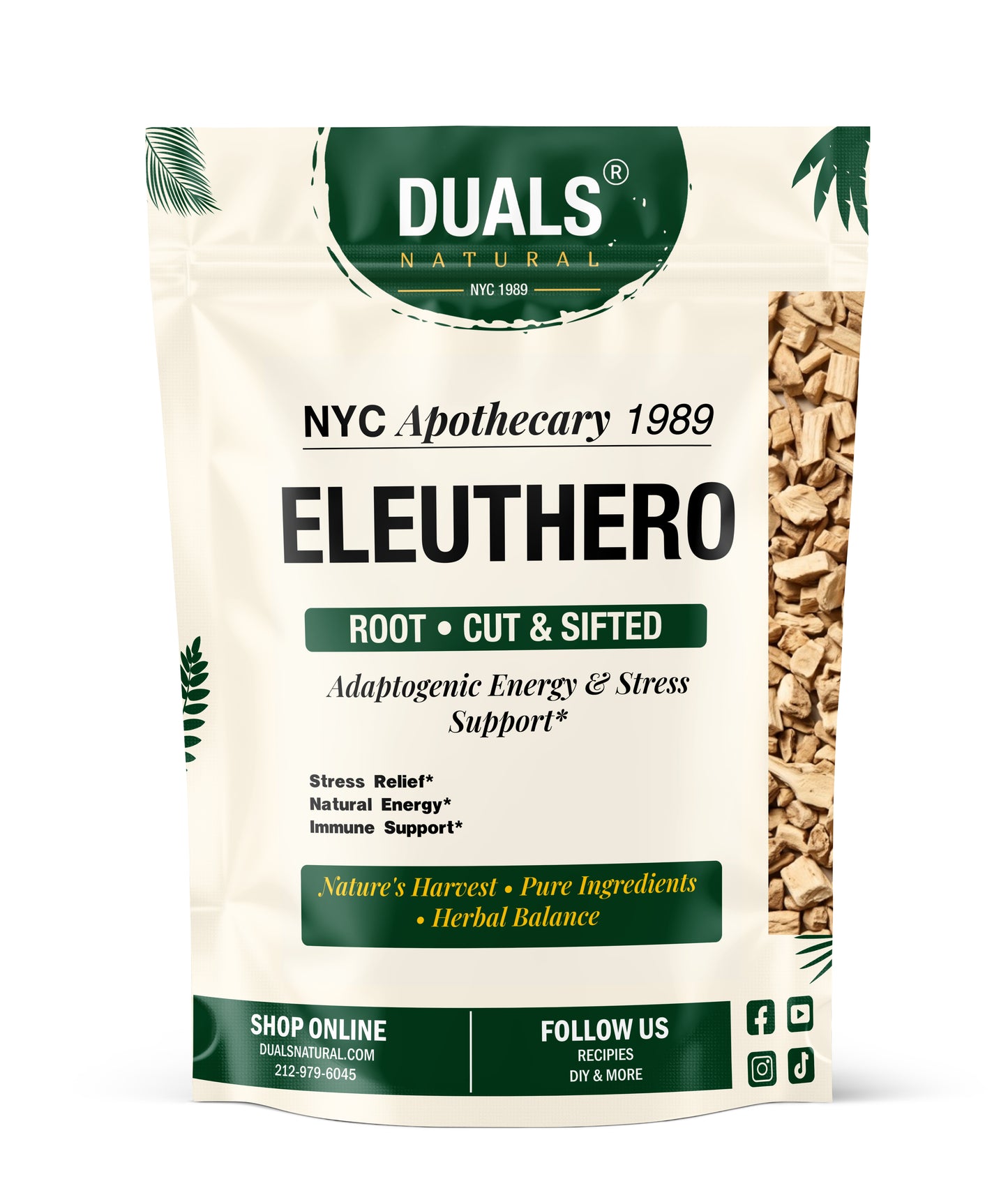 Eluthero Root for Herbal Tea
