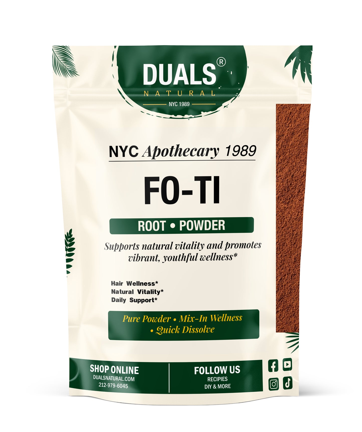 Fo - Ti Root Powder for Longevity & Hair Support