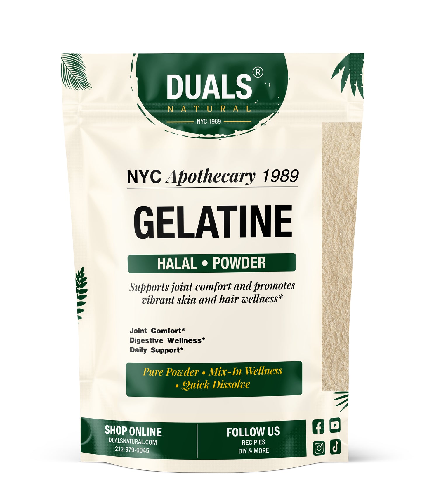 Gelatine Powder for Herbal Tea