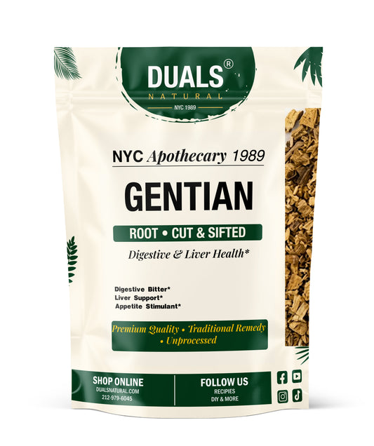 Gentian Root for Herbal Tea, 22 G