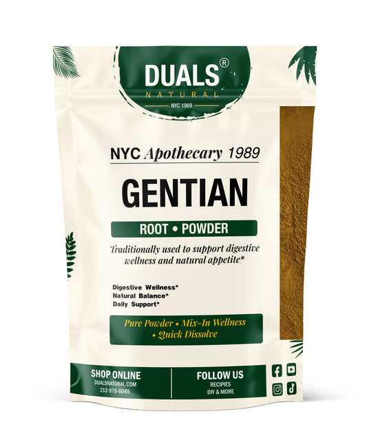 Gentian Root Powder for Herbal Tea