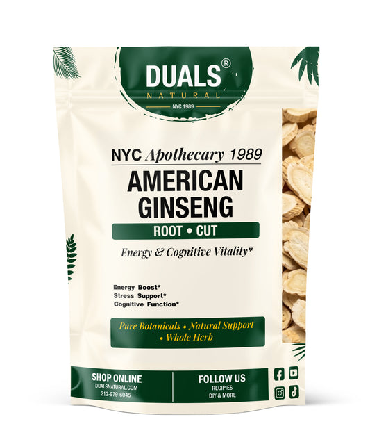 Canadian Ginseng Root Slices for Energy & Immune Support