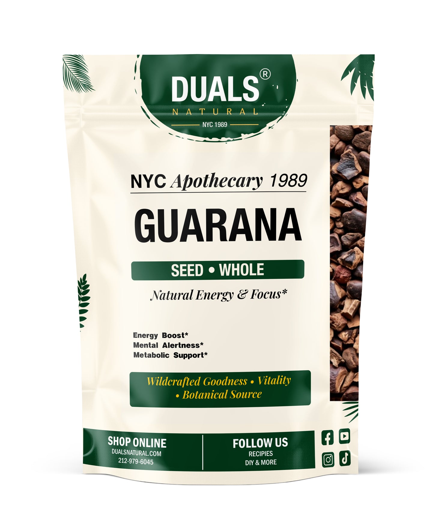Guarana Seed for Snacking & Recipes
