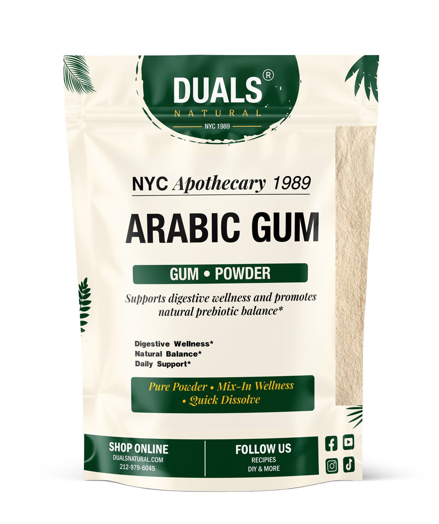 Gum Arabic Powder for Herbal Tea