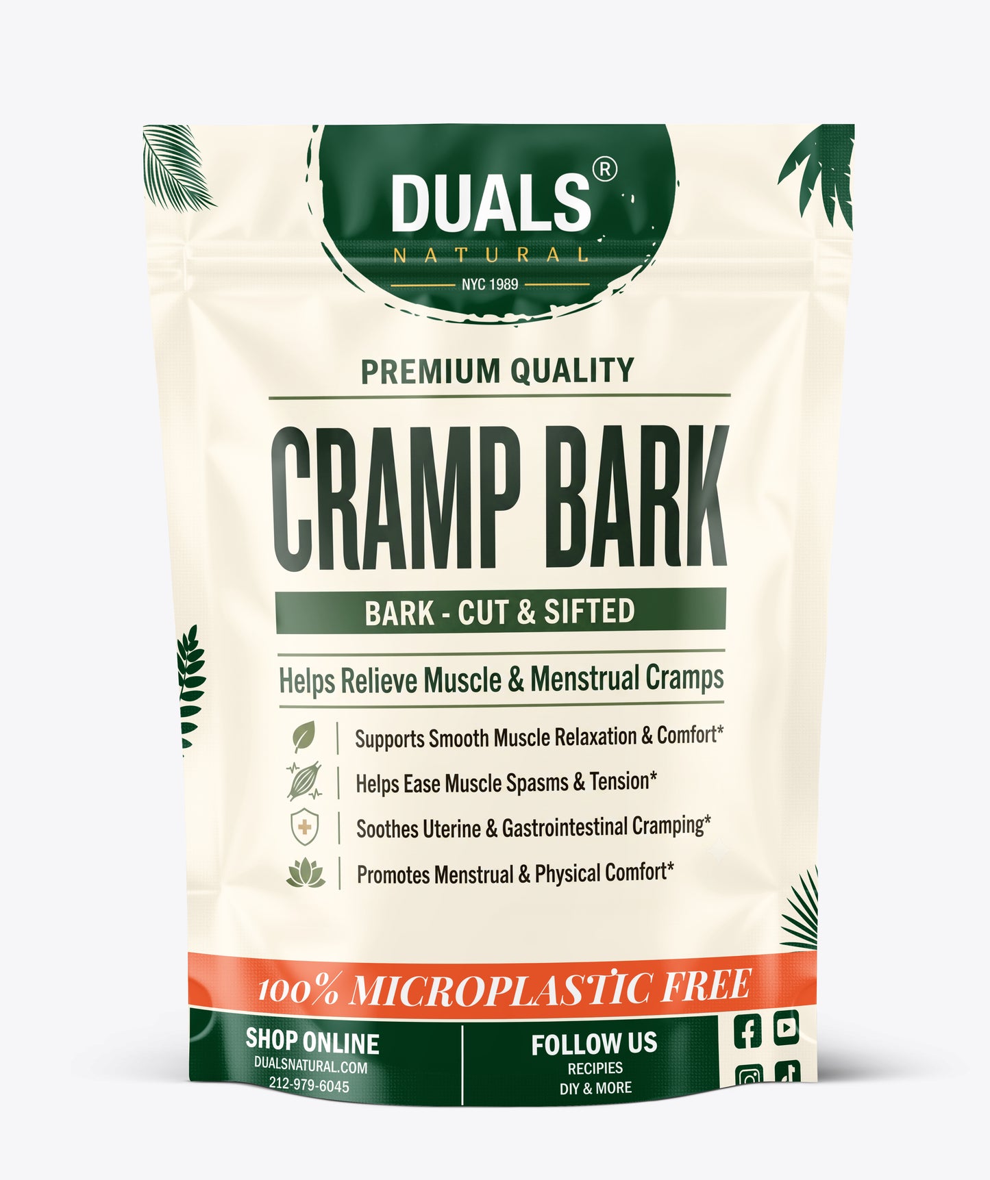 Duals Natural Cramp Bark Root | Loose Herb for Menstrual Support & Muscle Ease