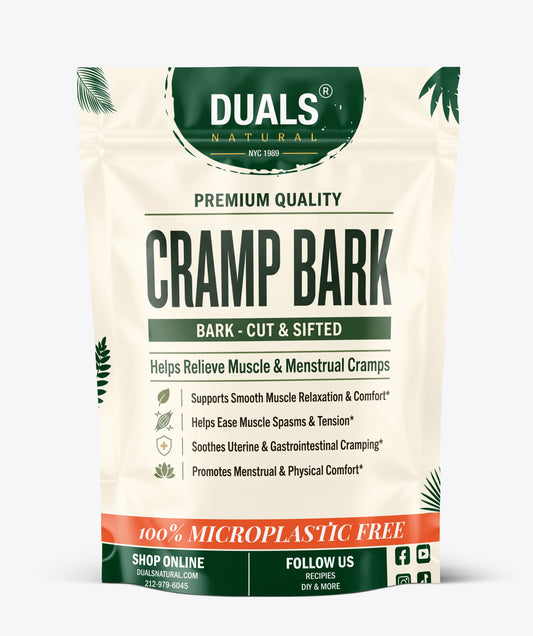 Duals Natural Cramp Bark Root | Loose Herb for Menstrual Support & Muscle Ease