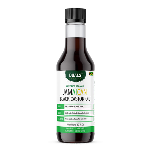 Authentic Jamaican Black Castor Oil: Traditional Hand-Processed for Superior Potency — 100% Pure Organic