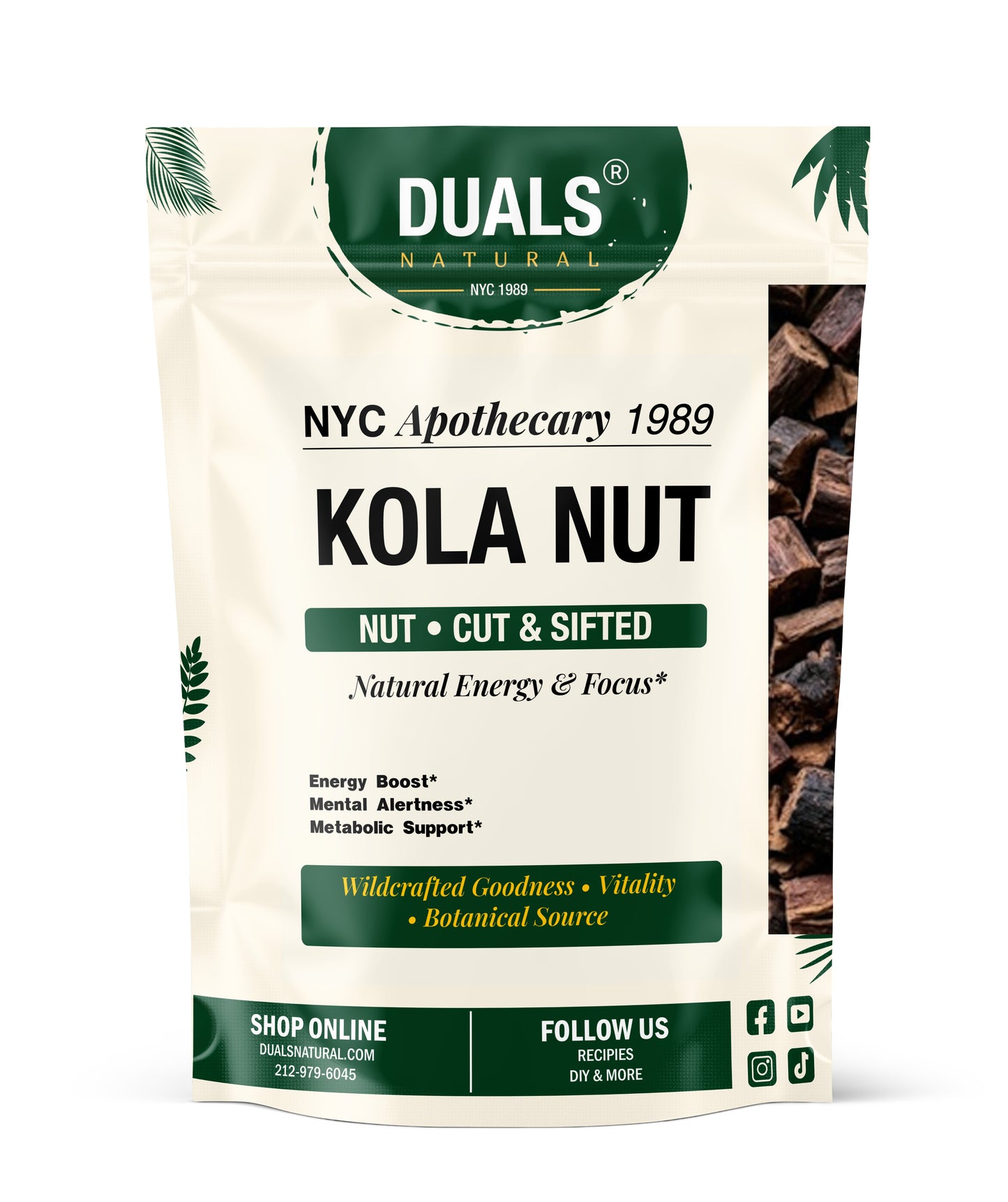 Kola Nut Cut & Sifted for Snacking & Recipes