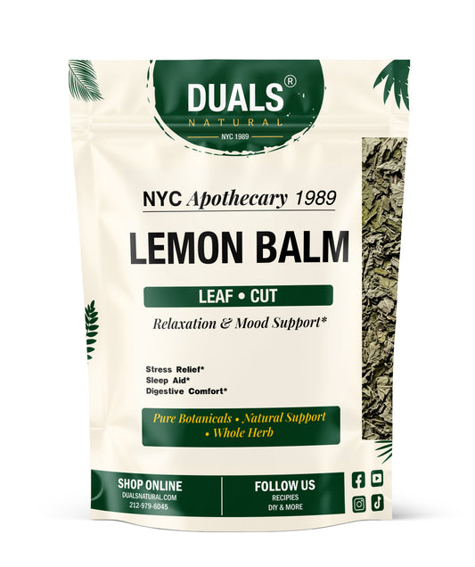 Lemon Balm Leaf Cut for Calm & Relaxation