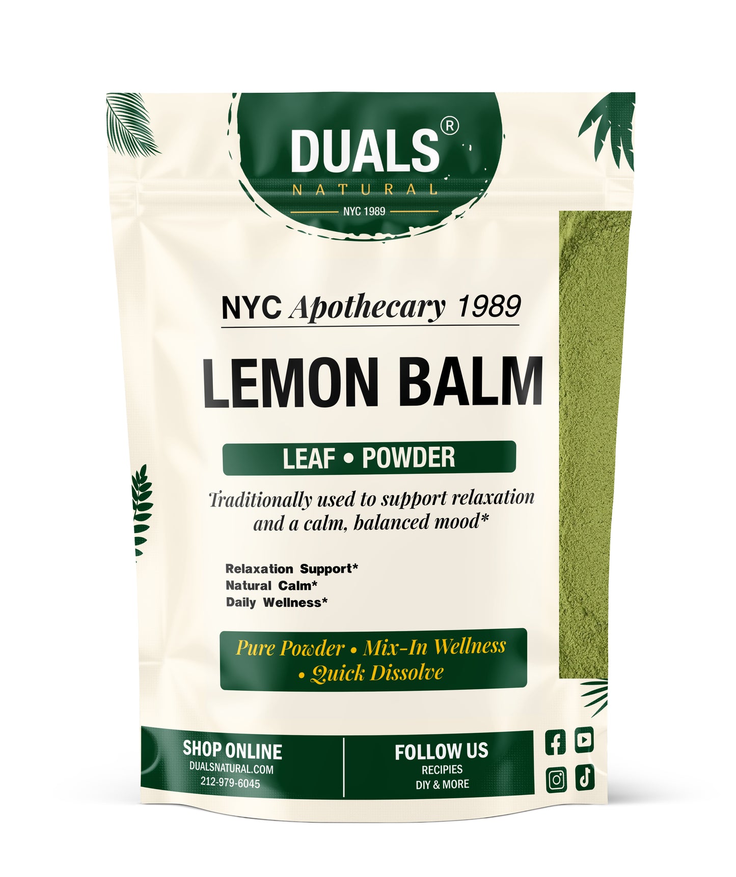 Lemon Balm Leaf Powder