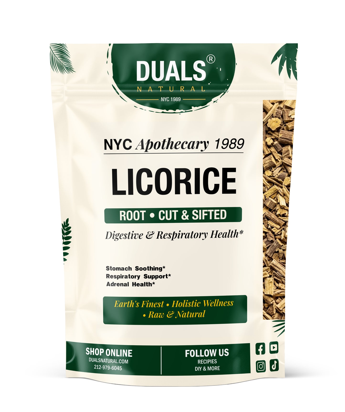 Licorice Root Cut for Everyday Cooking, 45 G