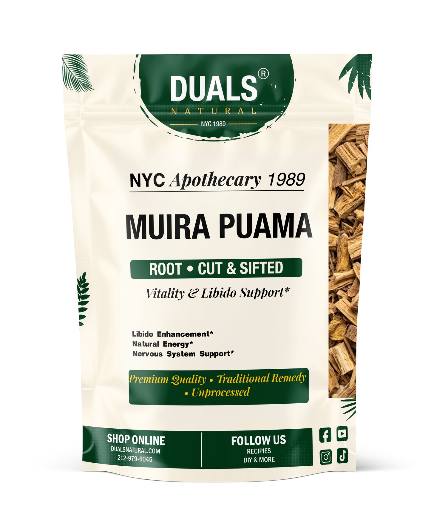 Muira Puama Root, C/s for Herbal Tea