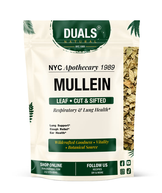 Mullein Leaf for Respiratory Support, 22 G