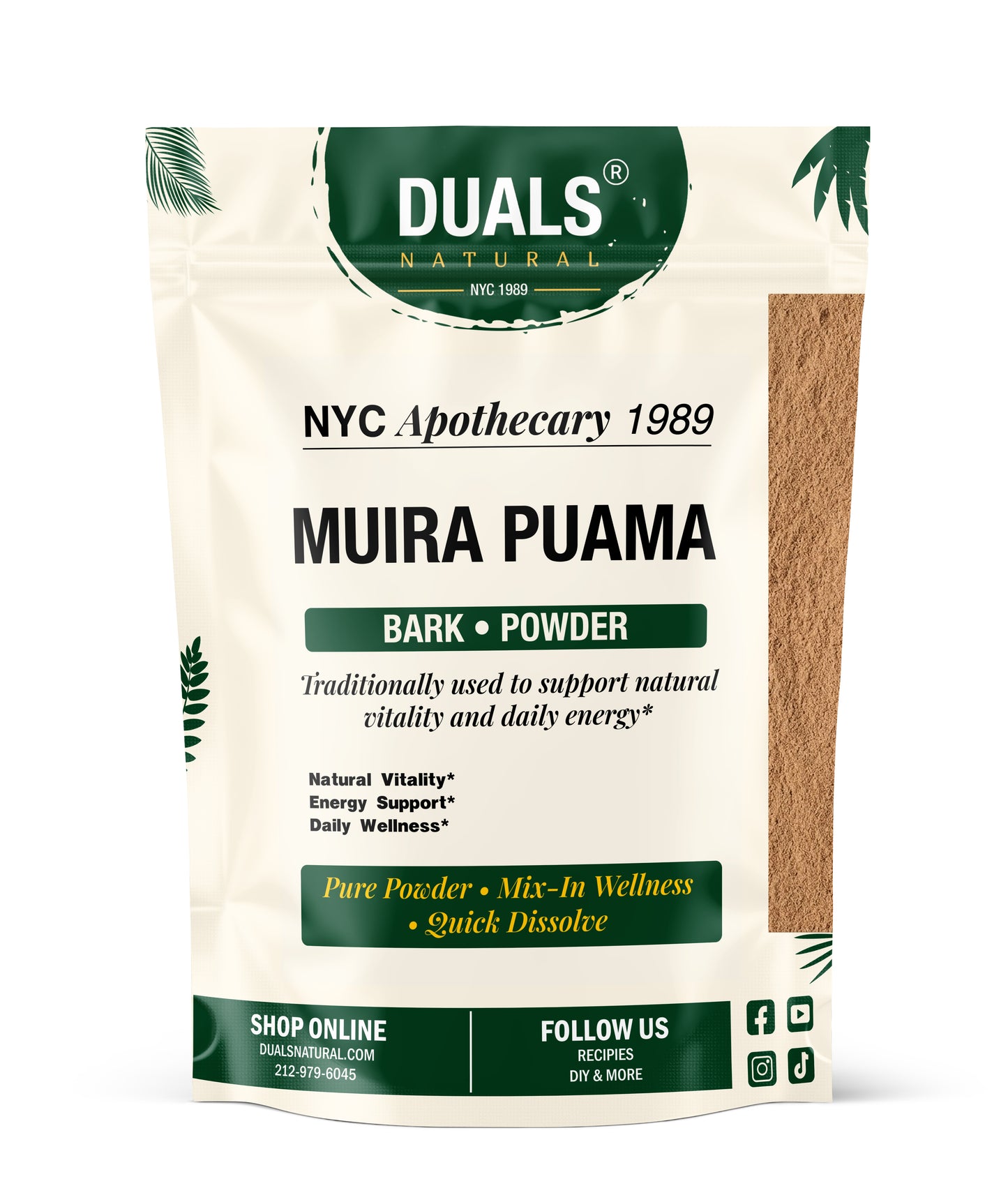 Muira Puama Powder for Herbal Tea