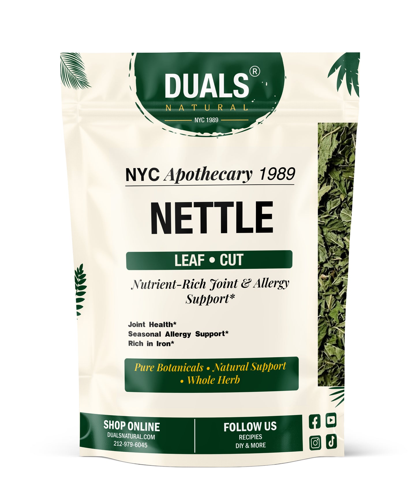 Nettle Leaf for Allergy & Mineral Support