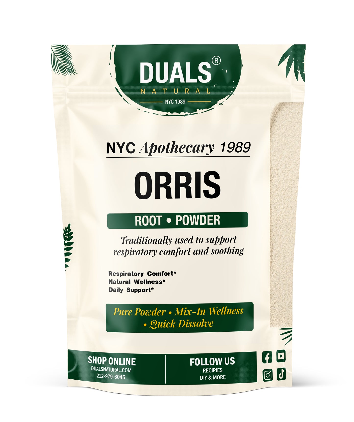Orris Root Powder for Herbal Tea