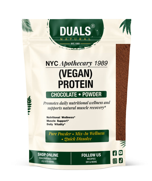 Protein Powder, Vegan, Chocolate for Baking & Desserts, 8 OZ - MASON JAR
