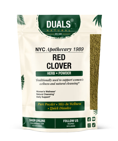Red Clover Herb Powder for Women's Wellness Tea