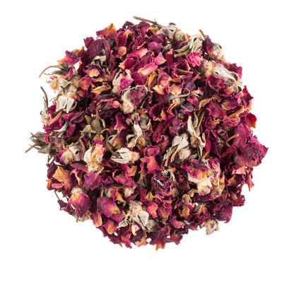 Rose Buds & Petals (Red) | Rosa Canina | Premium Dried Flowers for Tea, Skincare & Rituals | 100% Natural