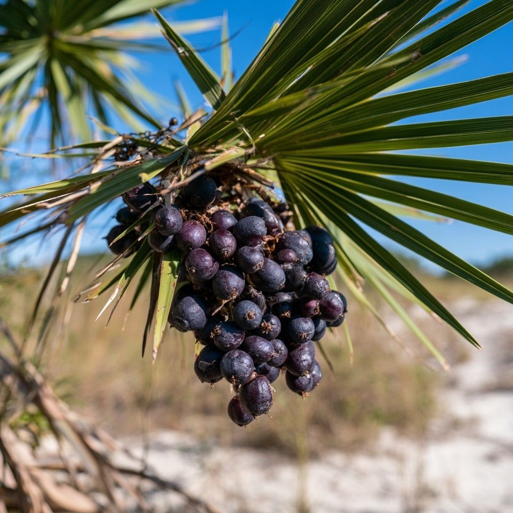 Saw Palmetto Berry Powder for Snacking & Recipes