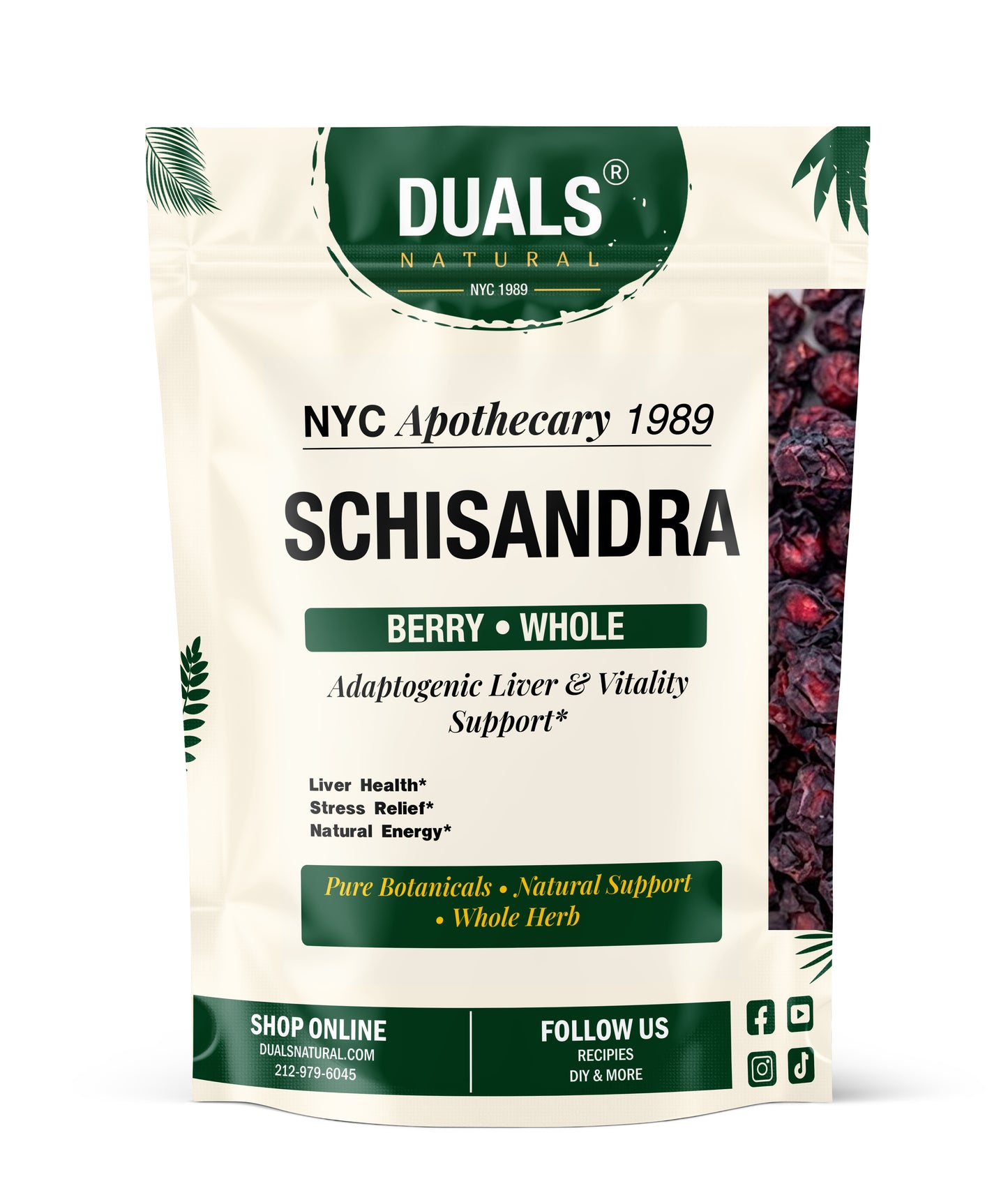 Schizandra Berry for Snacking & Recipes