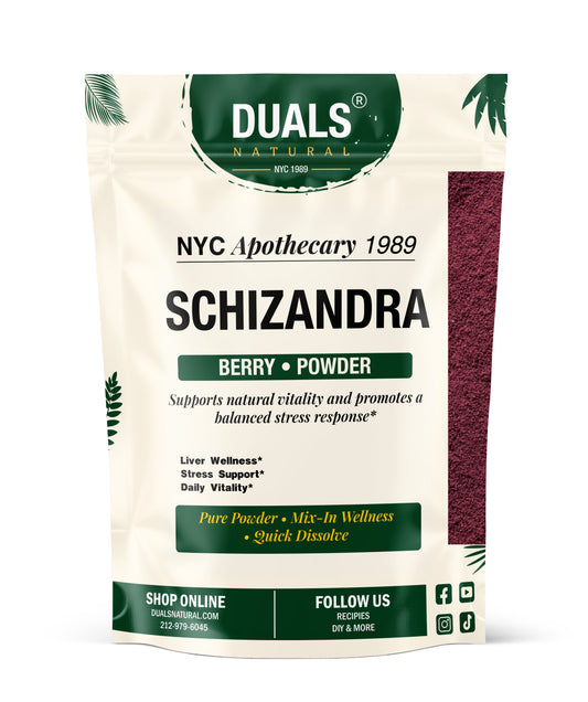 Schizandra Berry Powder for Snacking & Recipes