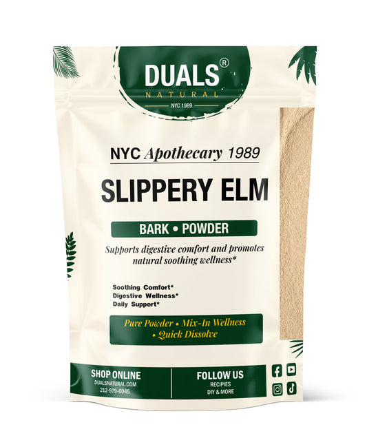 Slippery Elm Bark Powder for Digestion Support