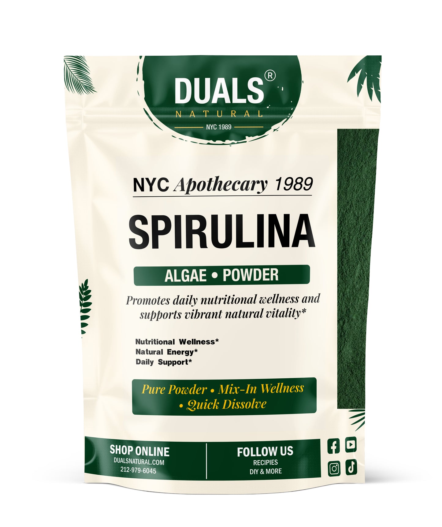Spirulina Powder for Nutrition & Energy Support