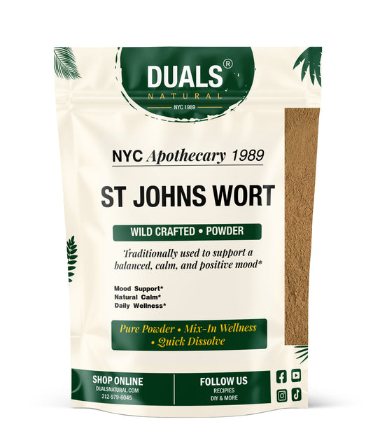 St Johns Wort Powder for Mood Support