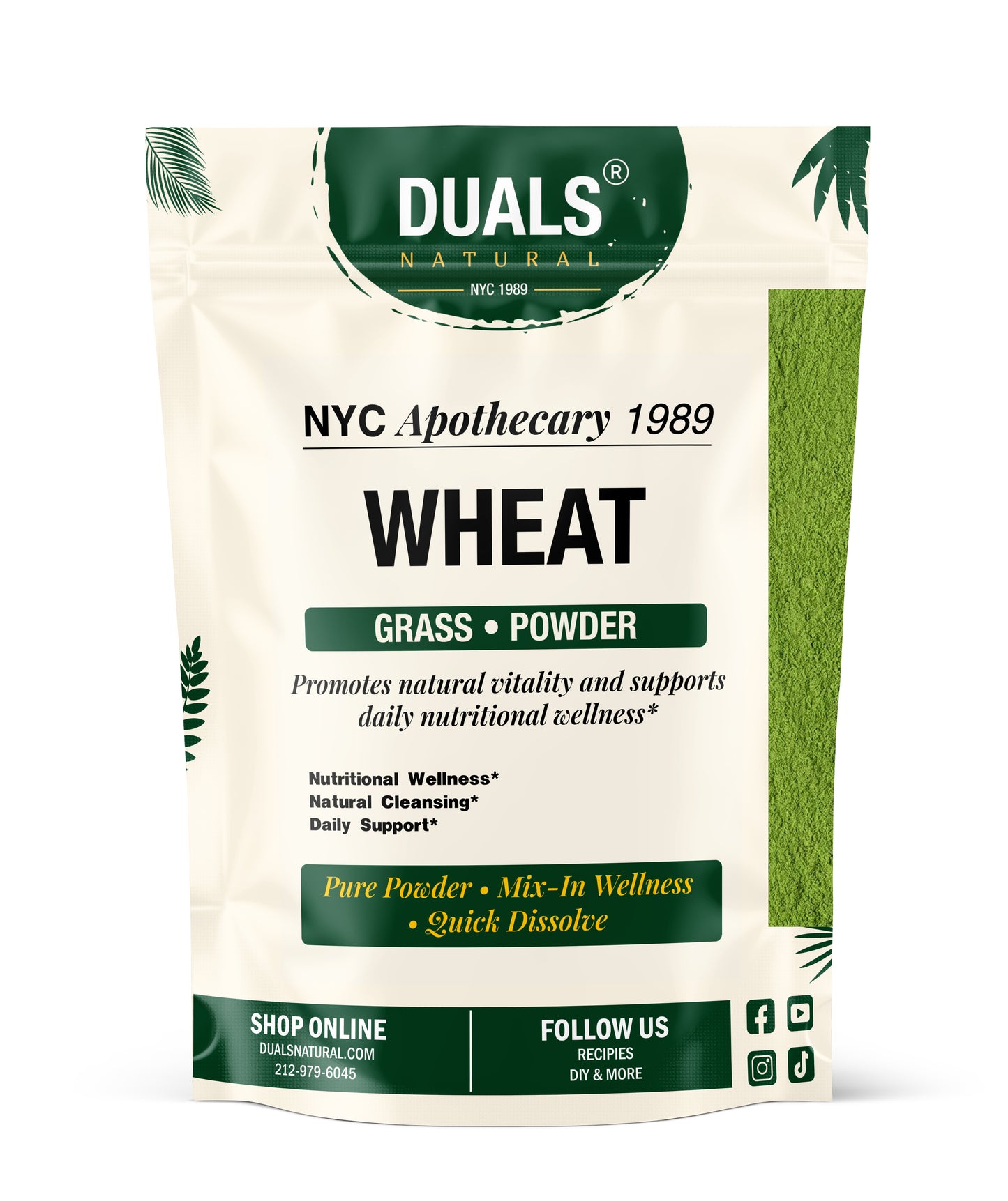 Wheat Grass Powder for Herbal Tea
